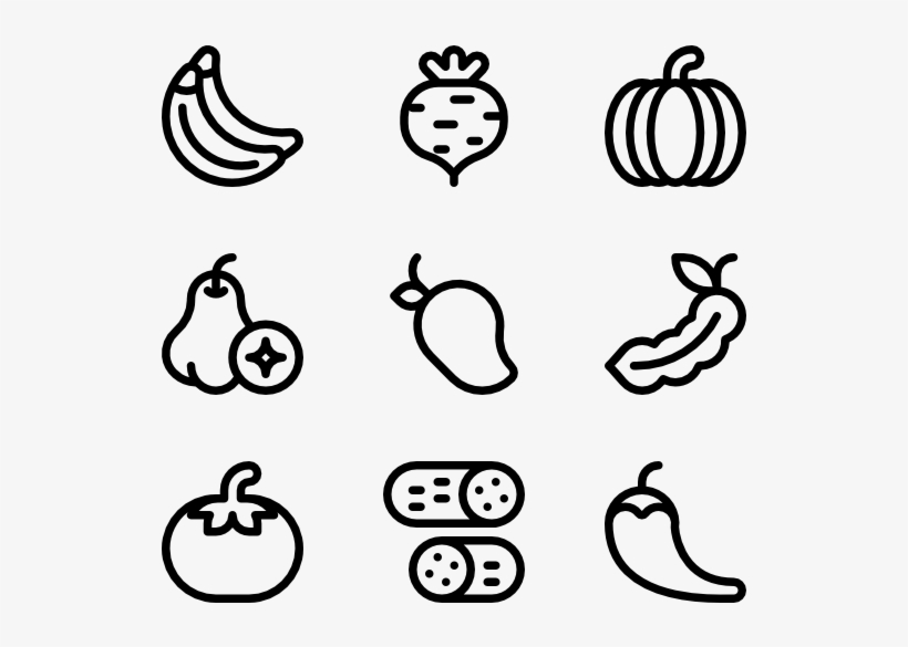 Fruits And Vegetables - Fruit Icon, transparent png