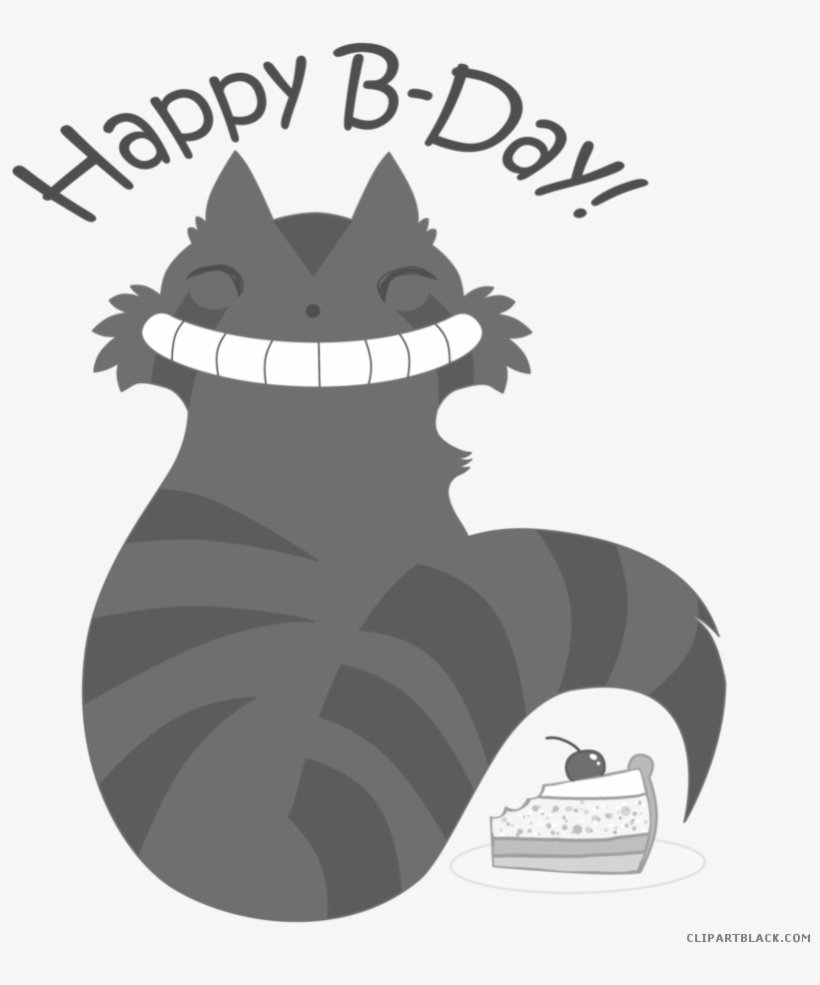 Banner Freeuse Library Techflourish Collections Clipart - Cat Happy Birthday Png, transparent png