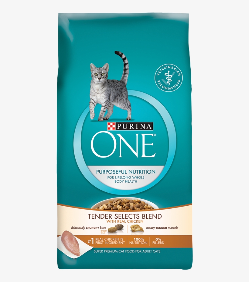 The Cats Love This - Purina One Tender Selects Chicken, transparent png