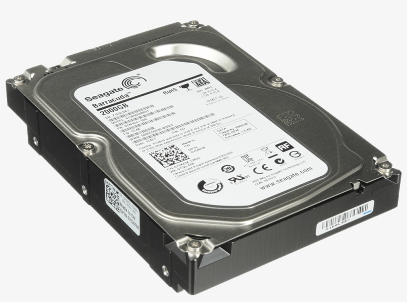 Seagate Barracuda 2tb - Seagate Barracuda 2 Tb 3.5 7200rpm Internal Hard Drive, transparent png