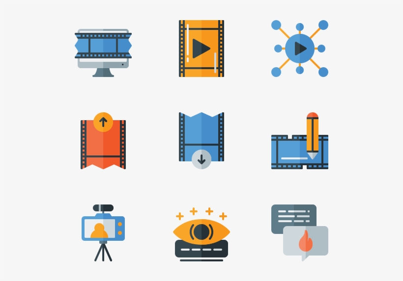 Online Streaming, transparent png