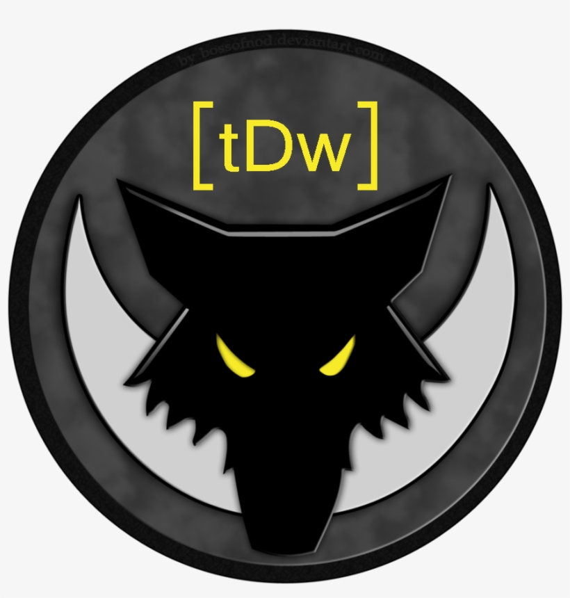 The Dark Wolves - Warhammer 40k Luna Wolves Symbol, transparent png