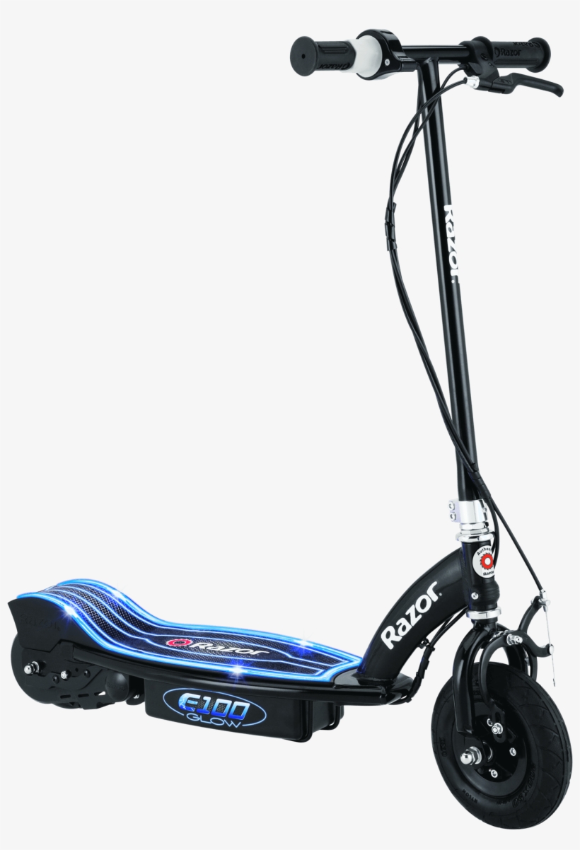 Electric Scooters E100 Glow Electric Scooter - Razor E100 Glow Electric Scooter, transparent png