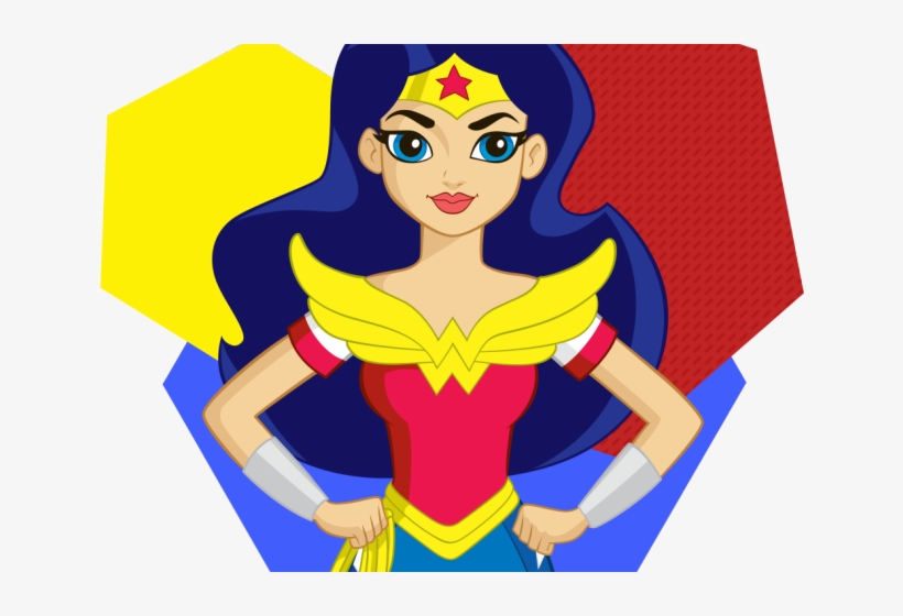 Supergirl Clipart Dc Superhero - Wonder Woman Dc Superhero Girls, transparent png