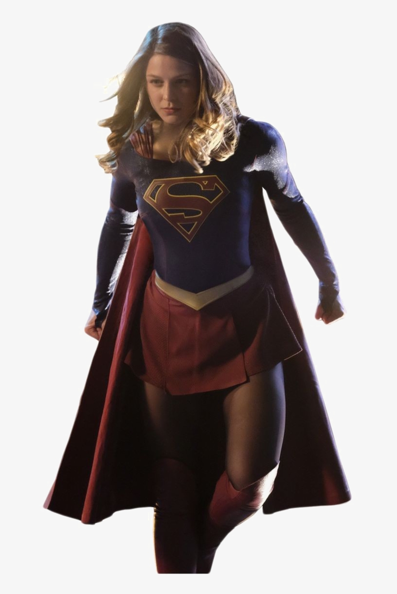 Supergirl Png Image - Supergirl In Flight Melissa, transparent png
