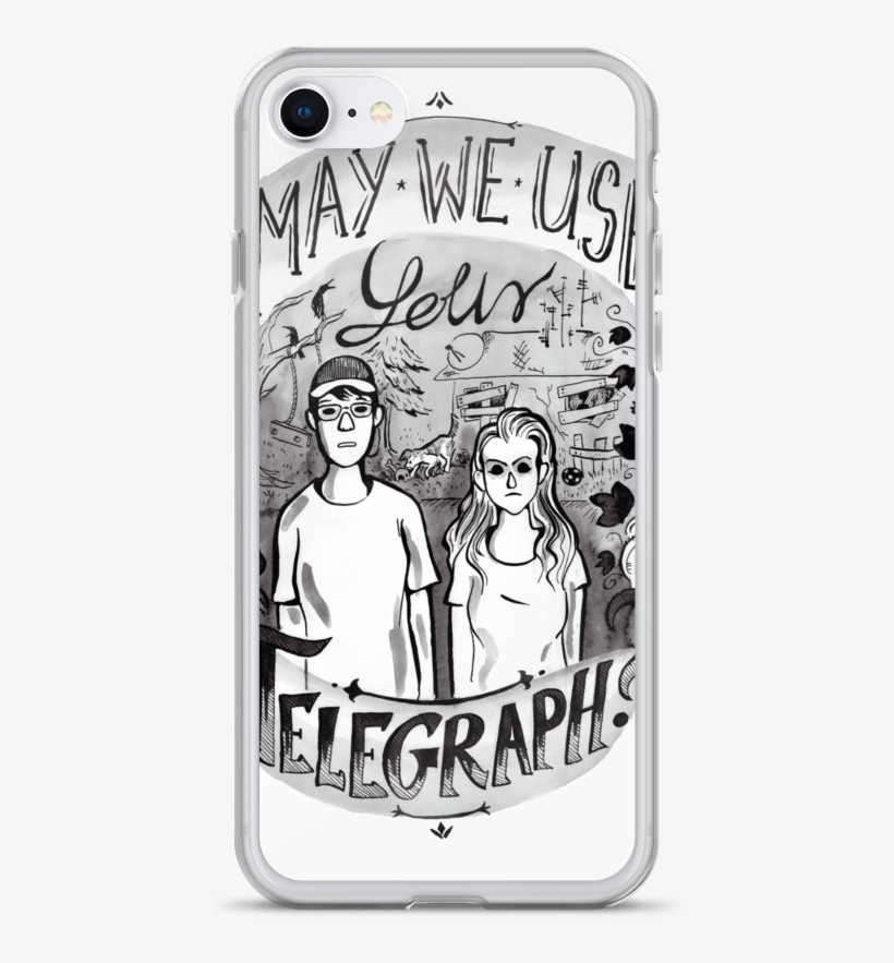 Image Of May We Use Your Telegraph The Phone Case - Mobile Phone Case, transparent png