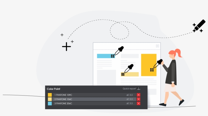 Verify Color-space Values At Every Point - Illustration, transparent png