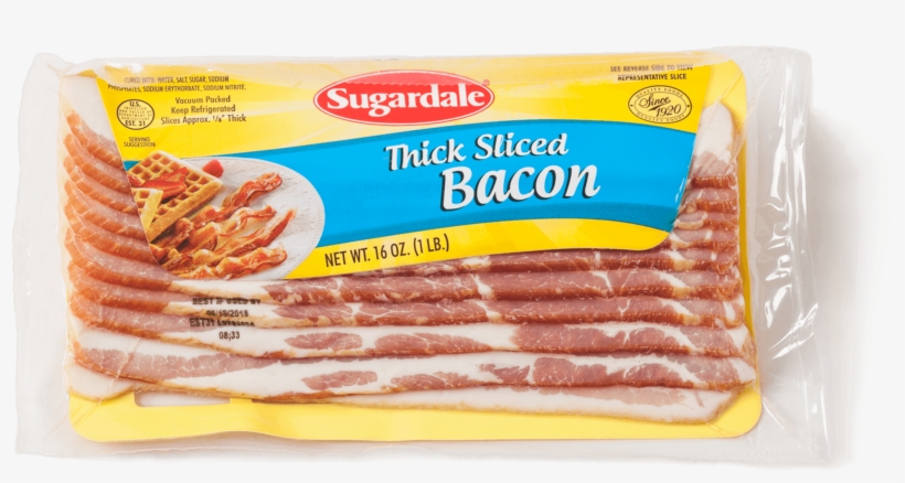 Thick-cut Bacon - Turkey Ham, transparent png