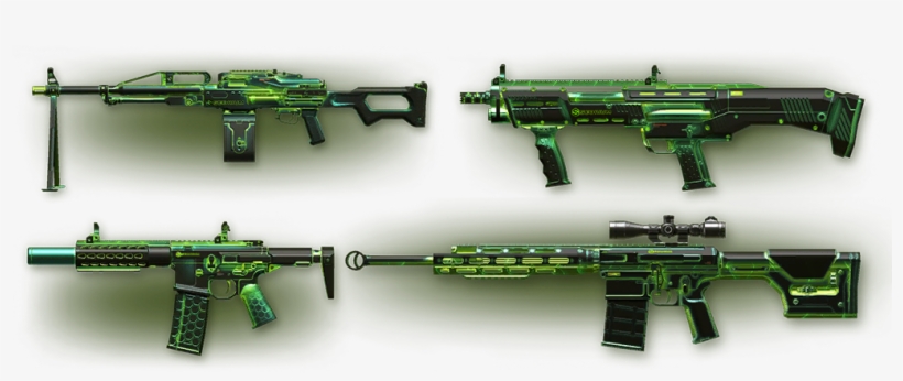 Nuclear Lmg Kapow, Nuclear Cv-12, Nuclear Honey Badger, - Warface Special Operations Rewards, transparent png