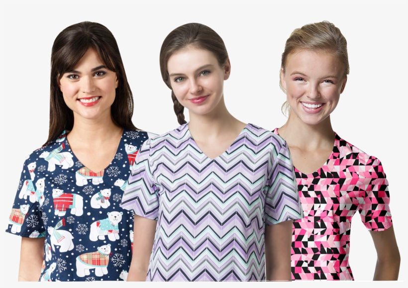 Zoe Chloe Scrubs Models - Zoe Chloe Scrub Tops, transparent png
