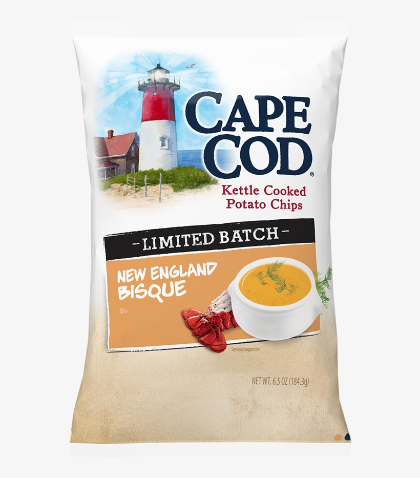 Limited Batch New England Bisque - Cape Cod New England Bisque Chips, transparent png