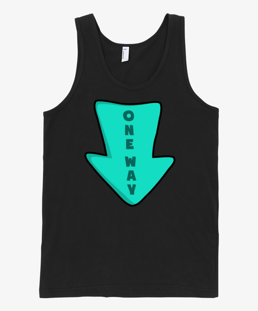 One Way Fine Jersey Tank Top Unisex By - Drinking Shirts, transparent png