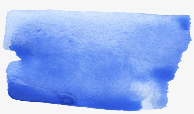 23 Blue Watercolor Brush Stroke Vol - Painting, transparent png