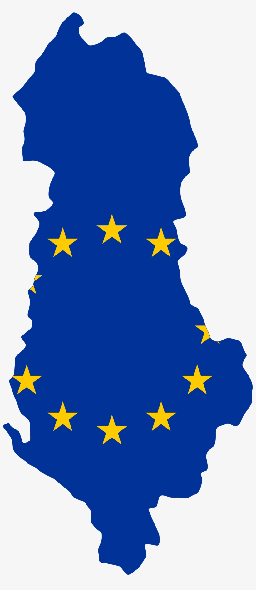 File Albania Eu Svg - Albania And European Union, transparent png