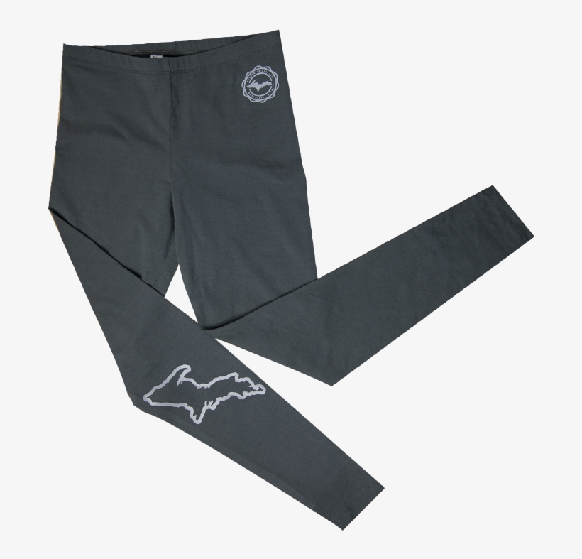 Silhouette" Ladies' Asphalt Legging - Pocket, transparent png