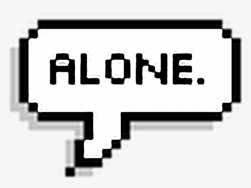 Tumblr Sticker - Loser Speech Bubble, transparent png