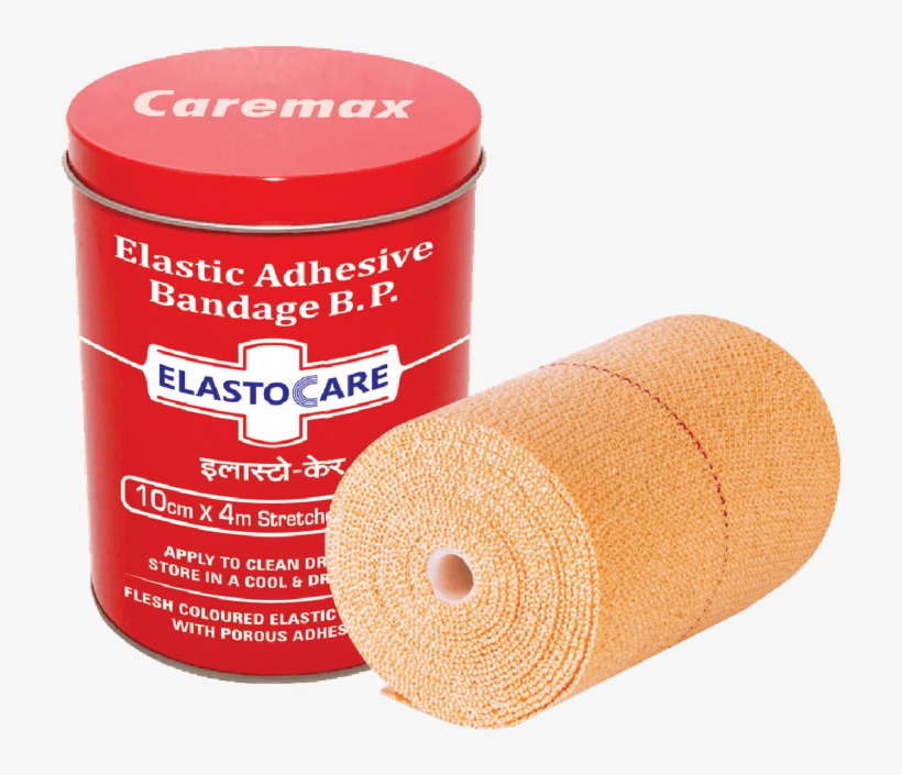Elastocare Elastic Adhesive Bandage B - Bandage, transparent png