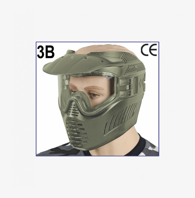 Mask - Casco Paintball Ventilador, transparent png