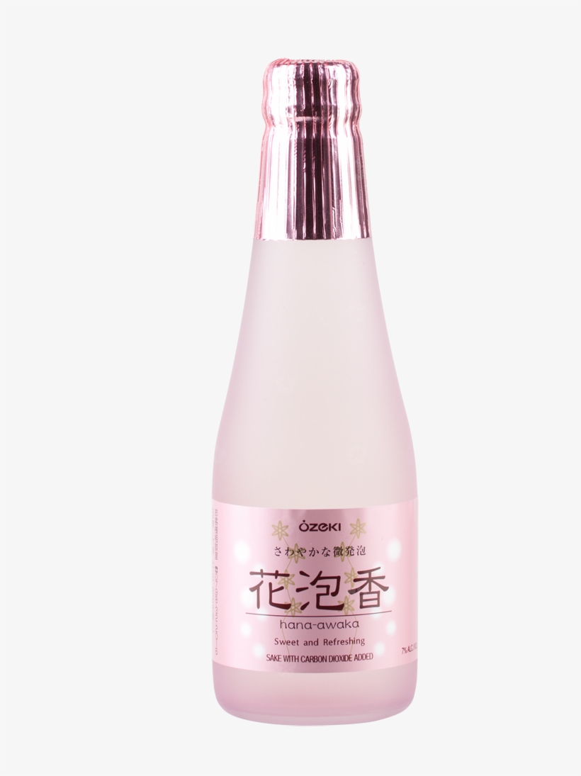 Sparkling Pink Sake @ Whole Foods - Ozeki (champion) Hana Awaka (sparkling Flower) Sake, transparent png