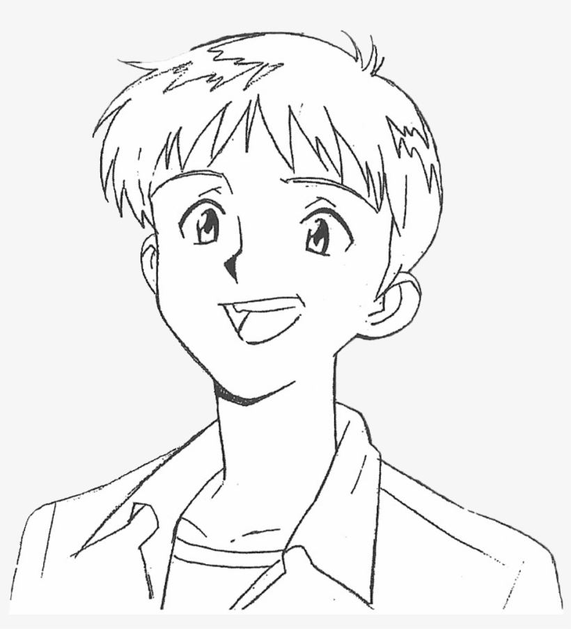 Have An Adorable Transparent Shinji C - Cartoon, transparent png