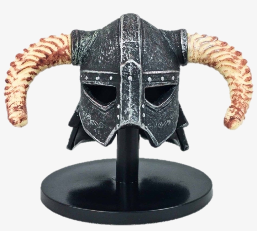 Load Image Into Gallery Viewer, Elder Scrolls V Skyrim - Dovahkiin Helmet Replica Lootcrate, transparent png