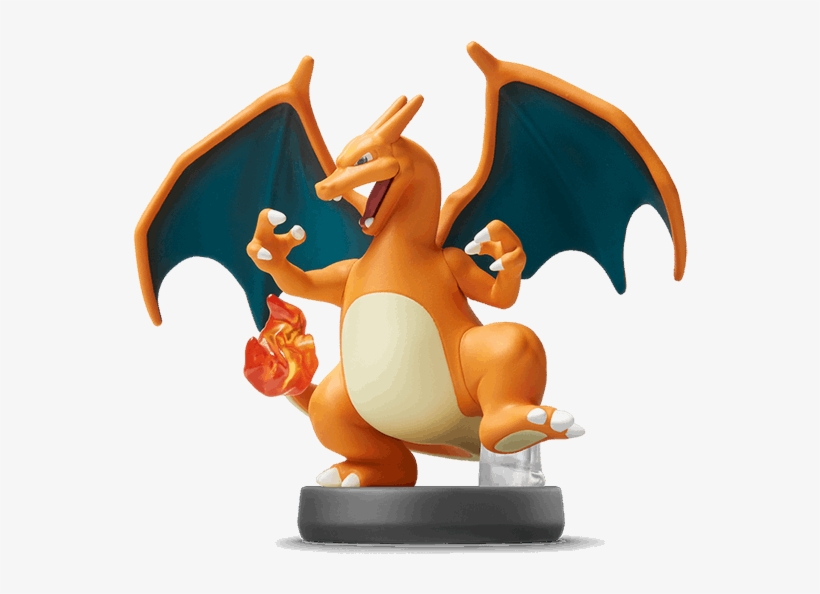 Nintendo Amiibo - Super Smash Bros Charizard Amiibo, transparent png