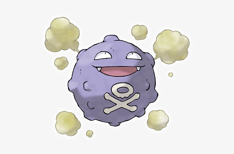 Pokemon Koffing, transparent png