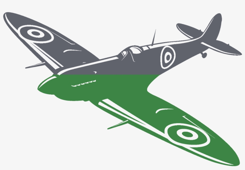 Contact - Black And White Spitfire, transparent png