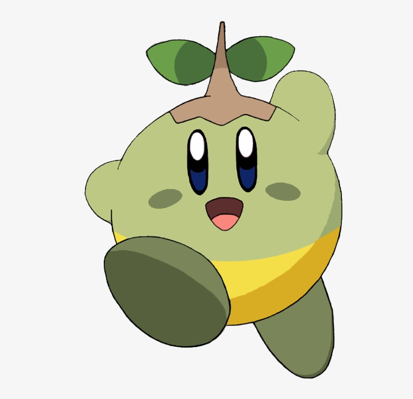 Turtwig Kirby - Kirby Nintendo, transparent png