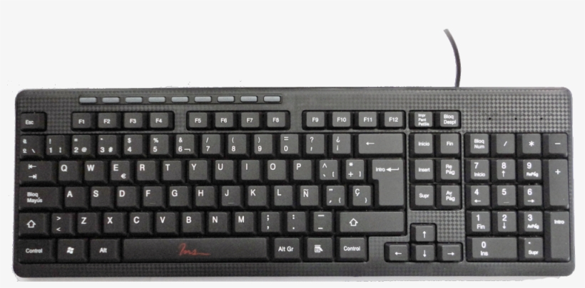 100 Teclado Multimedia Ins Gt-kb2003 /usb/español - Keyboard, transparent png