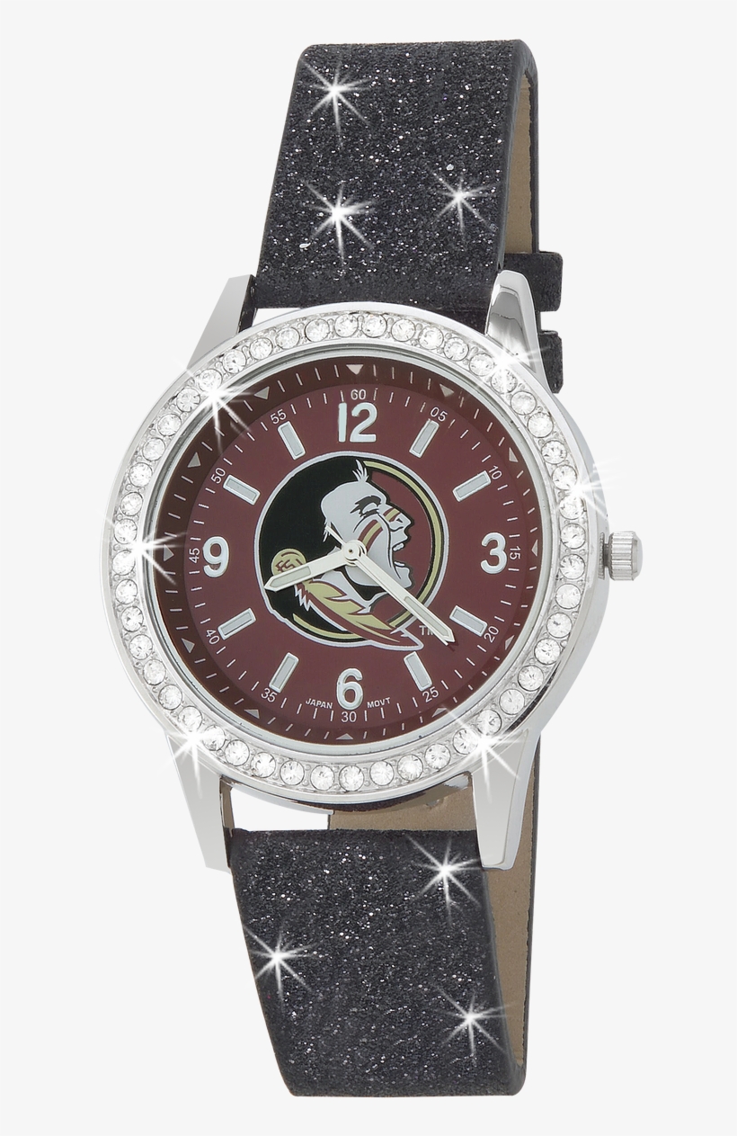 Florida State Seminoles Glitter Watch - Sonata Nf7987yl03j, transparent png