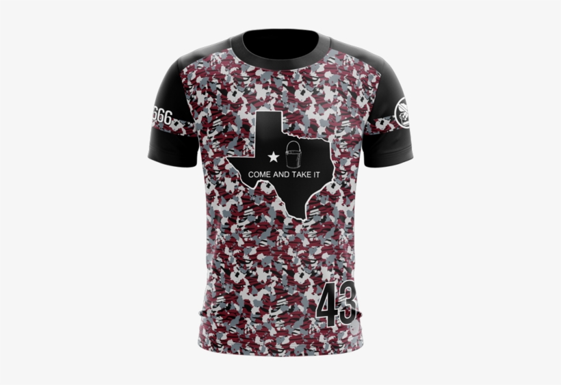 Texas State Buckets Alternate Dark Jersey Savage, The - Active Shirt, transparent png