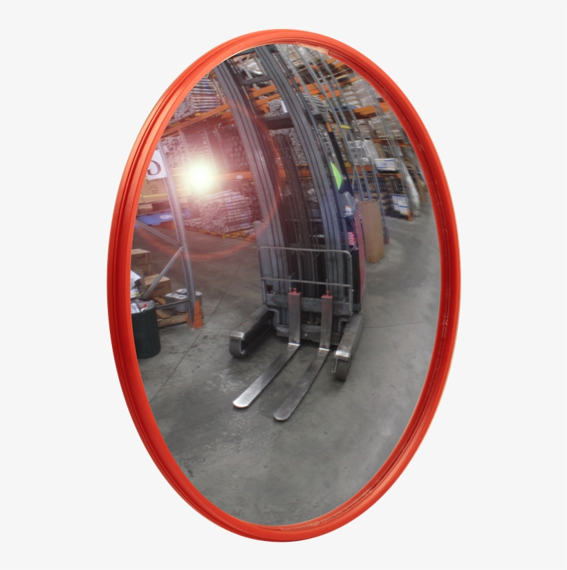 Builders Edge Safety 45cm Domed Safety Mirror - Blind Spot Mirror Warehouse, transparent png
