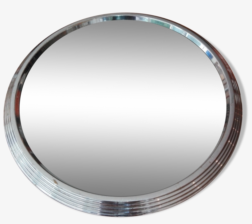 Tray Mirror Chrome Edge 50 Years - Circle, transparent png
