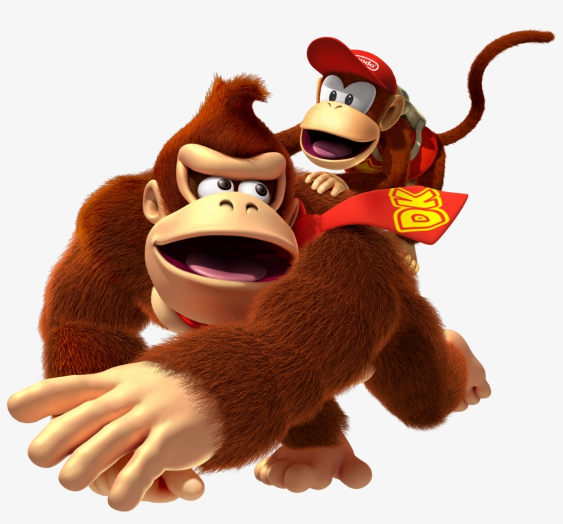 Donkey Kong Through The Years - Donkey Kong Country Returns, transparent png