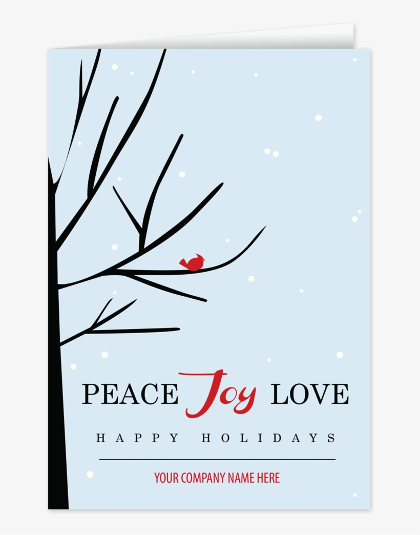 Winter Silhouettes Holiday Card, A9ajs - Fler, transparent png