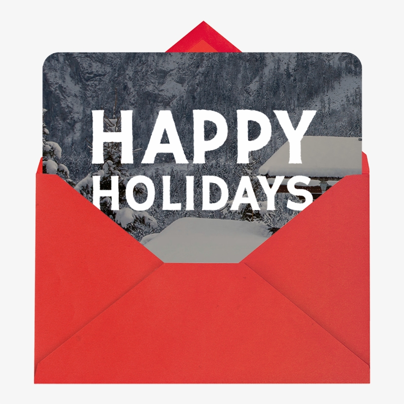 Airbnb Christmas Card, transparent png