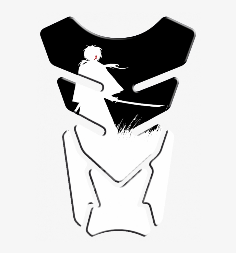 Adesivo Protetor De Tanque Rurouni Kenshin Samurai - Illustration, transparent png