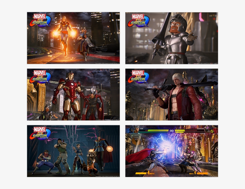 《marvel Vs - Capcom - Infinite》发售日正式决定，游戏体验版 - Pc Game, transparent png