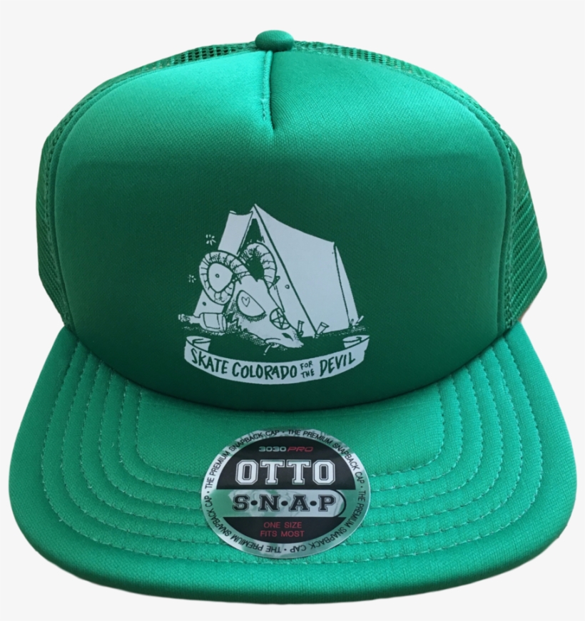 [price Reduced] Mesh Snapback Trucker Skate Colorado - Baseball Cap, transparent png