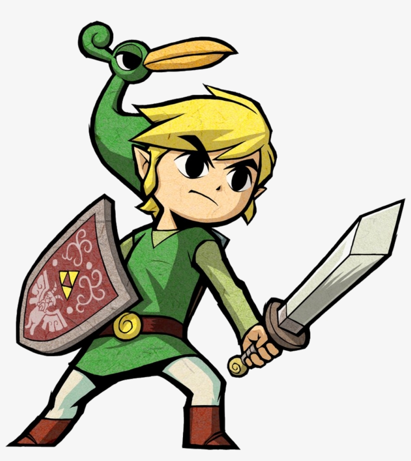 Zelda Sticker - Link Zelda Minish Cap, transparent png