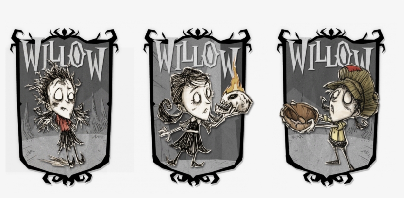 1willow - Don T Starve All Skins, transparent png