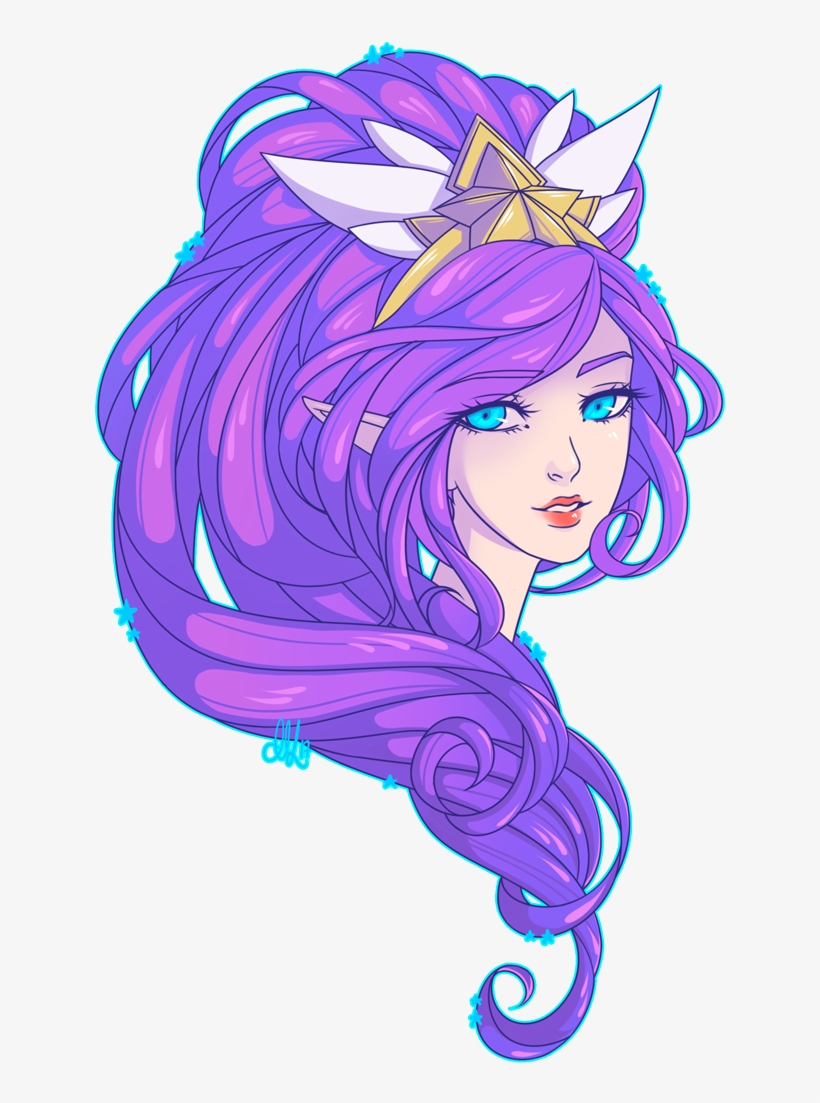 Star Guardian Janna From League Of Legends - Janna Star Guardian Draw, transparent png