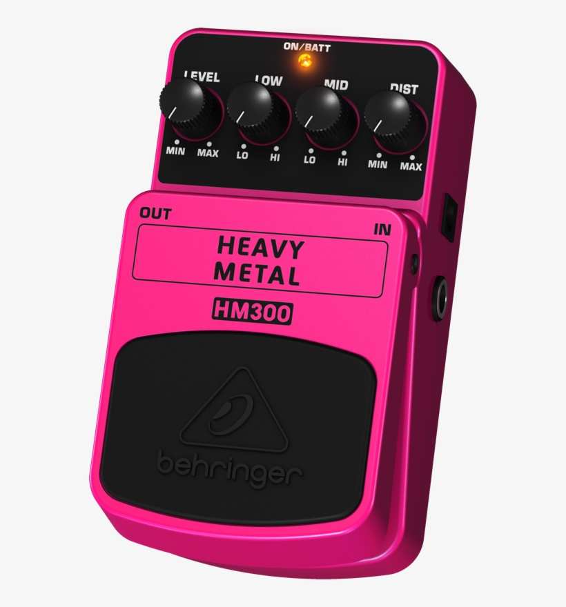 Behringer Super Metal Pedal, transparent png