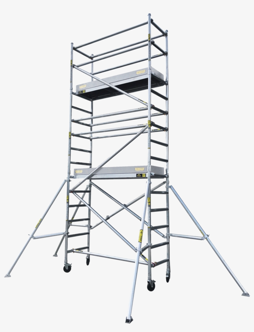 Titan Mini Mobile Scaffolding Full Extension Kit - Ladder, transparent png