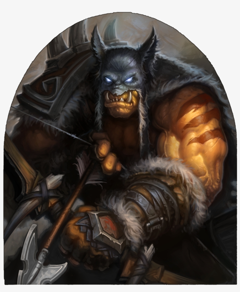 It Is As Simple As - Rexxar Hearthstone Art, transparent png