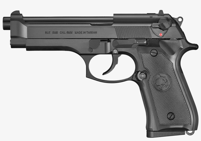 2 Color - Beretta 92, transparent png