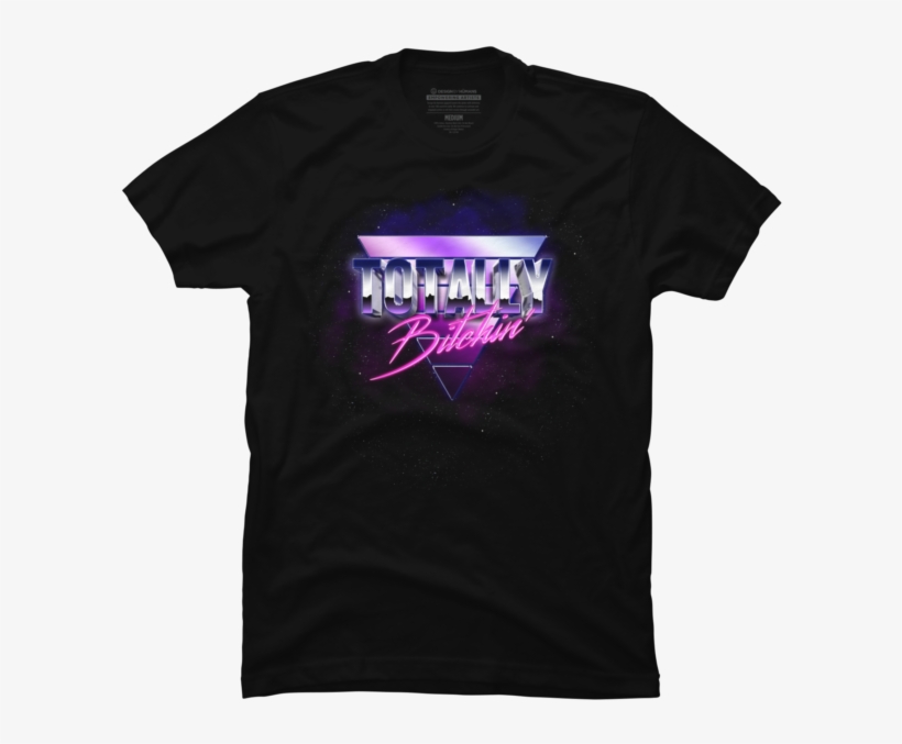 Totally Bitchin' 80s Slang In Outerspace - Sri Lankan T Shirt Designs, transparent png