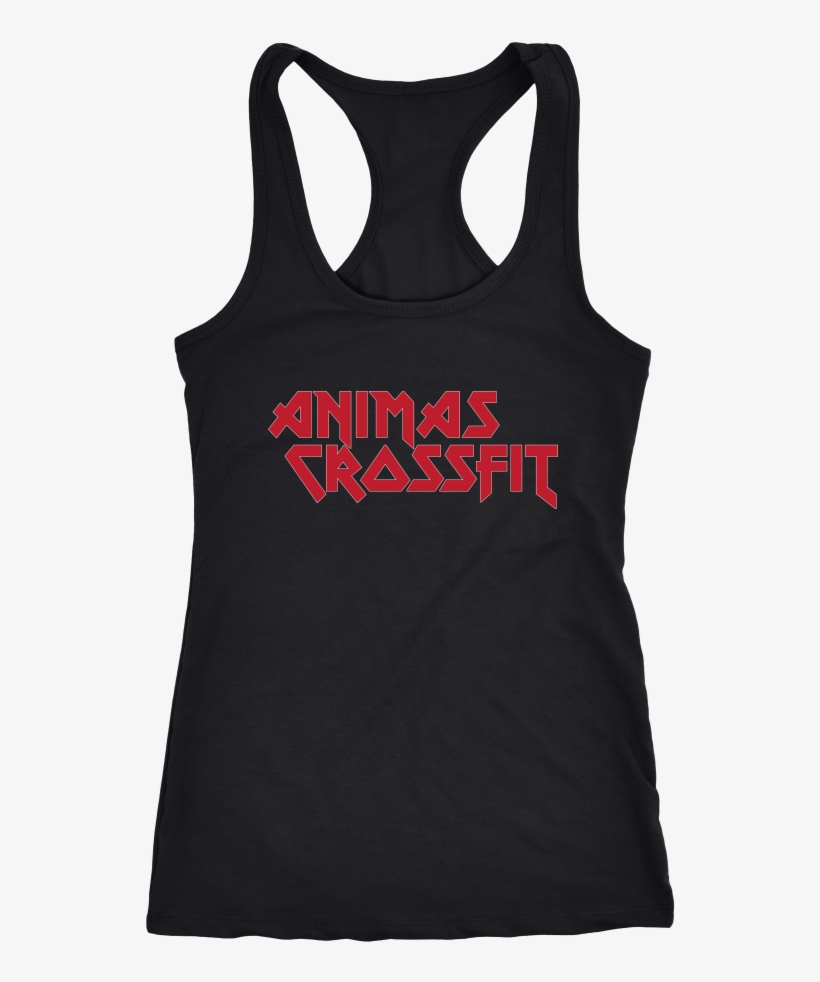 Animas Crossfit Heavy Metal Title - Active Tank, transparent png