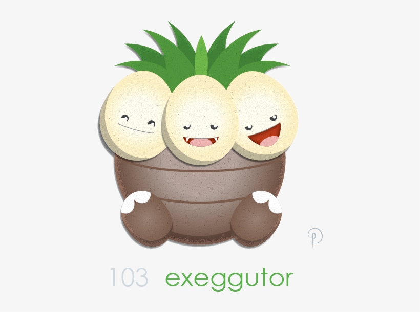 Exeggutor Another 3-headed Monster - Nexera, transparent png